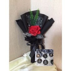 Buket Single Flowers Special Red